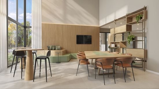 Coworking e sala de reuniões no Cena Passeio
